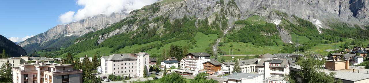Studio Willimann Haus Dala Im 4 Stock Leukerbad Dış mekan fotoğraf
