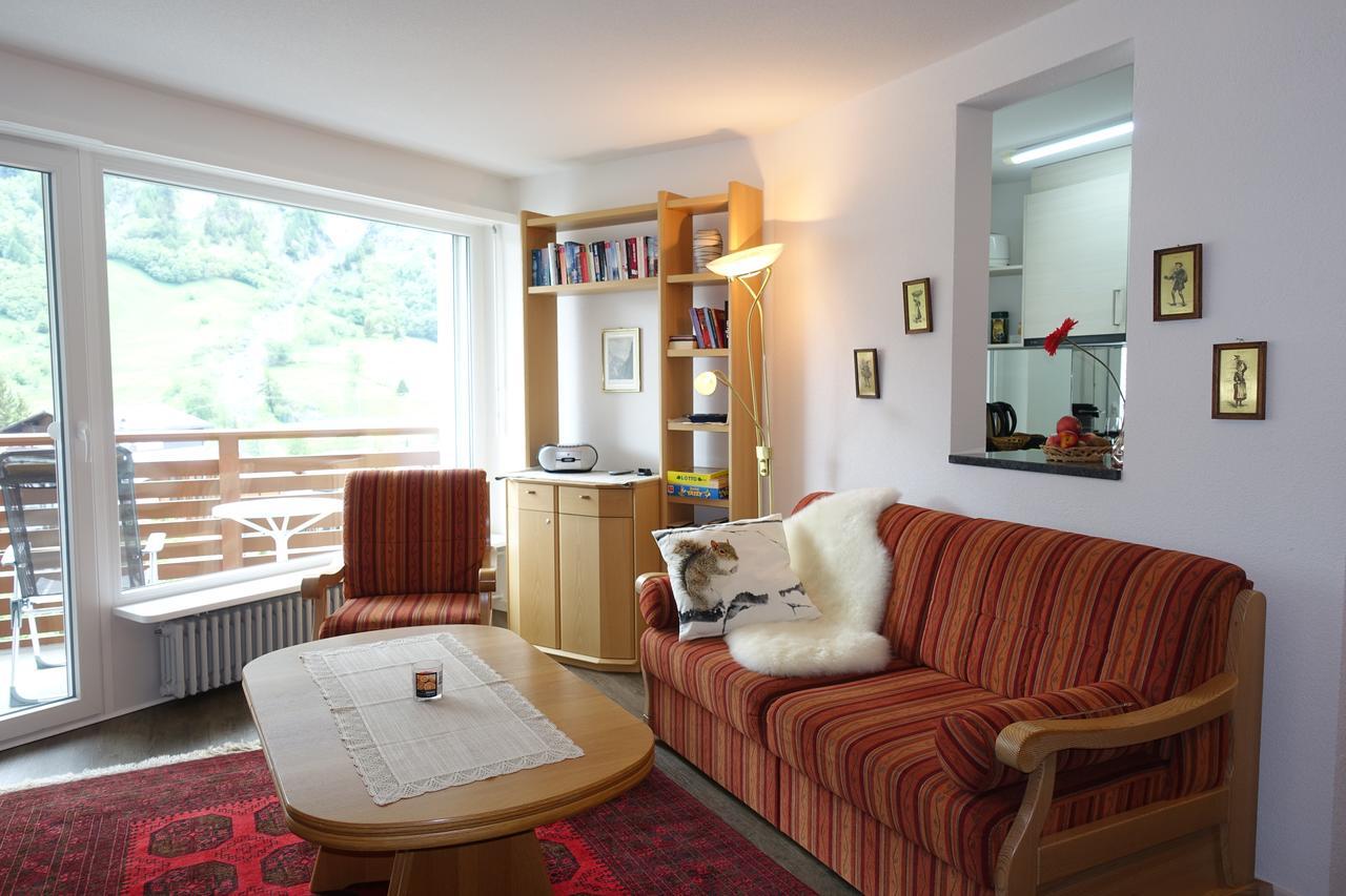 Studio Willimann Haus Dala Im 4 Stock Leukerbad Dış mekan fotoğraf