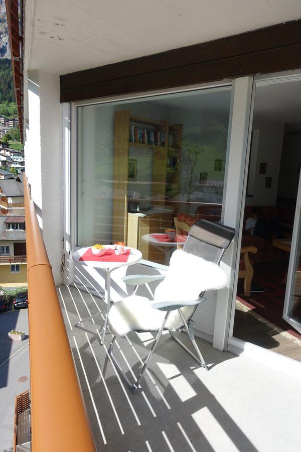 Studio Willimann Haus Dala Im 4 Stock Leukerbad Dış mekan fotoğraf