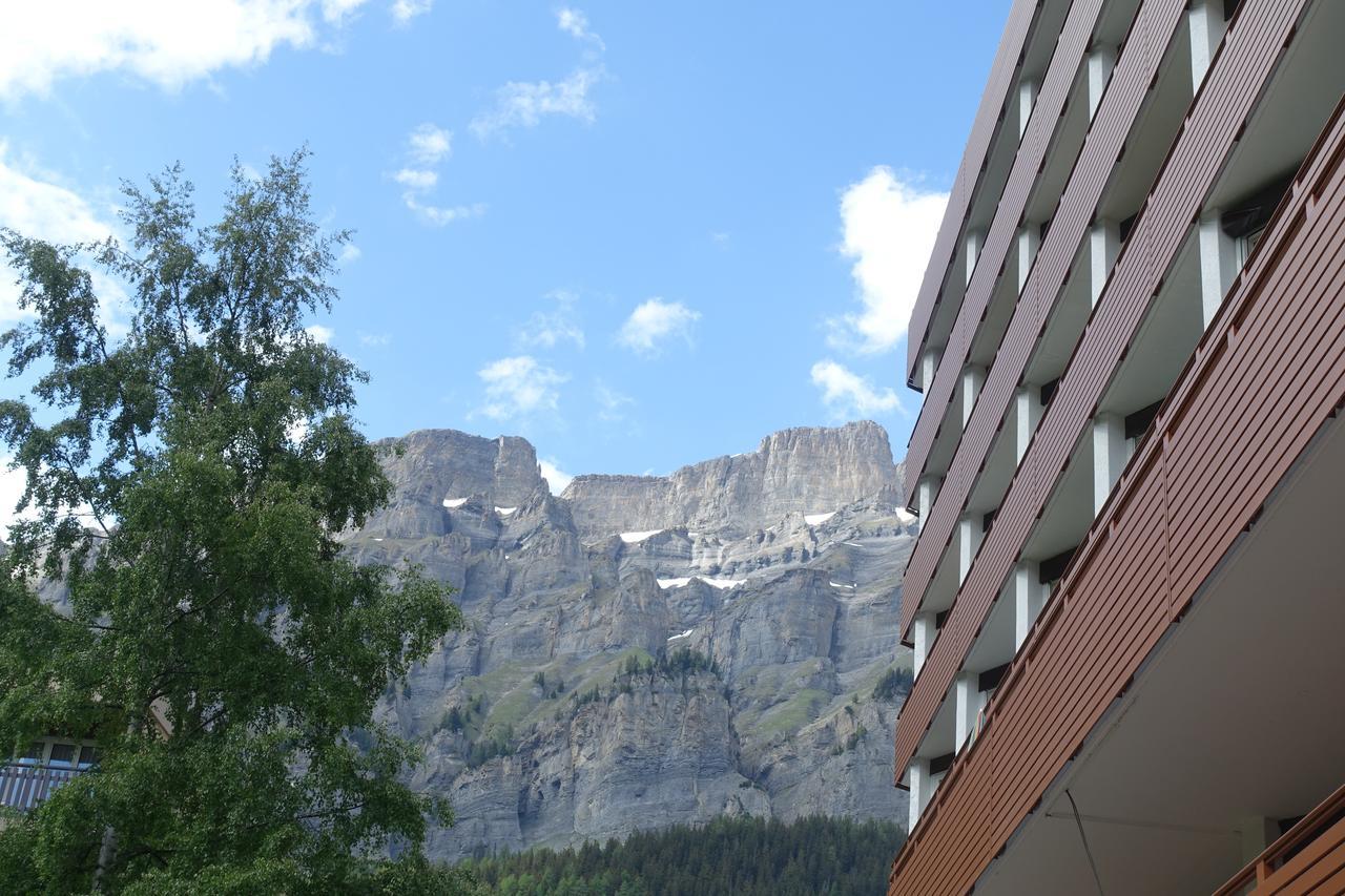 Studio Willimann Haus Dala Im 4 Stock Leukerbad Dış mekan fotoğraf