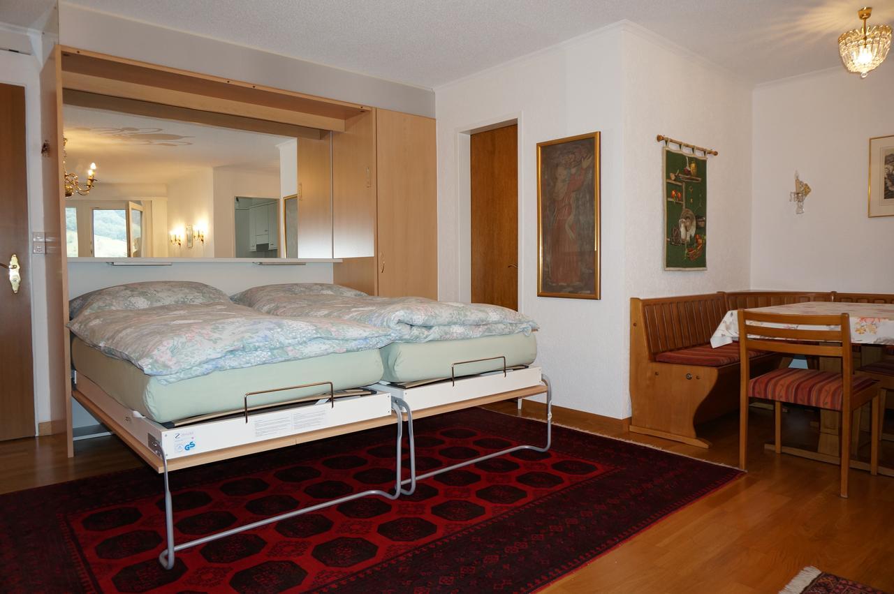 Studio Willimann Haus Dala Im 4 Stock Leukerbad Dış mekan fotoğraf