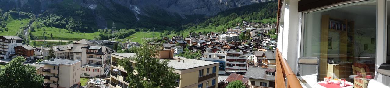 Studio Willimann Haus Dala Im 4 Stock Leukerbad Dış mekan fotoğraf