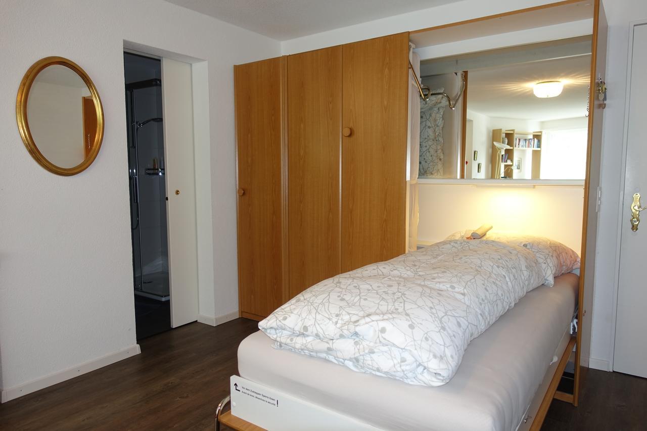 Studio Willimann Haus Dala Im 4 Stock Leukerbad Dış mekan fotoğraf