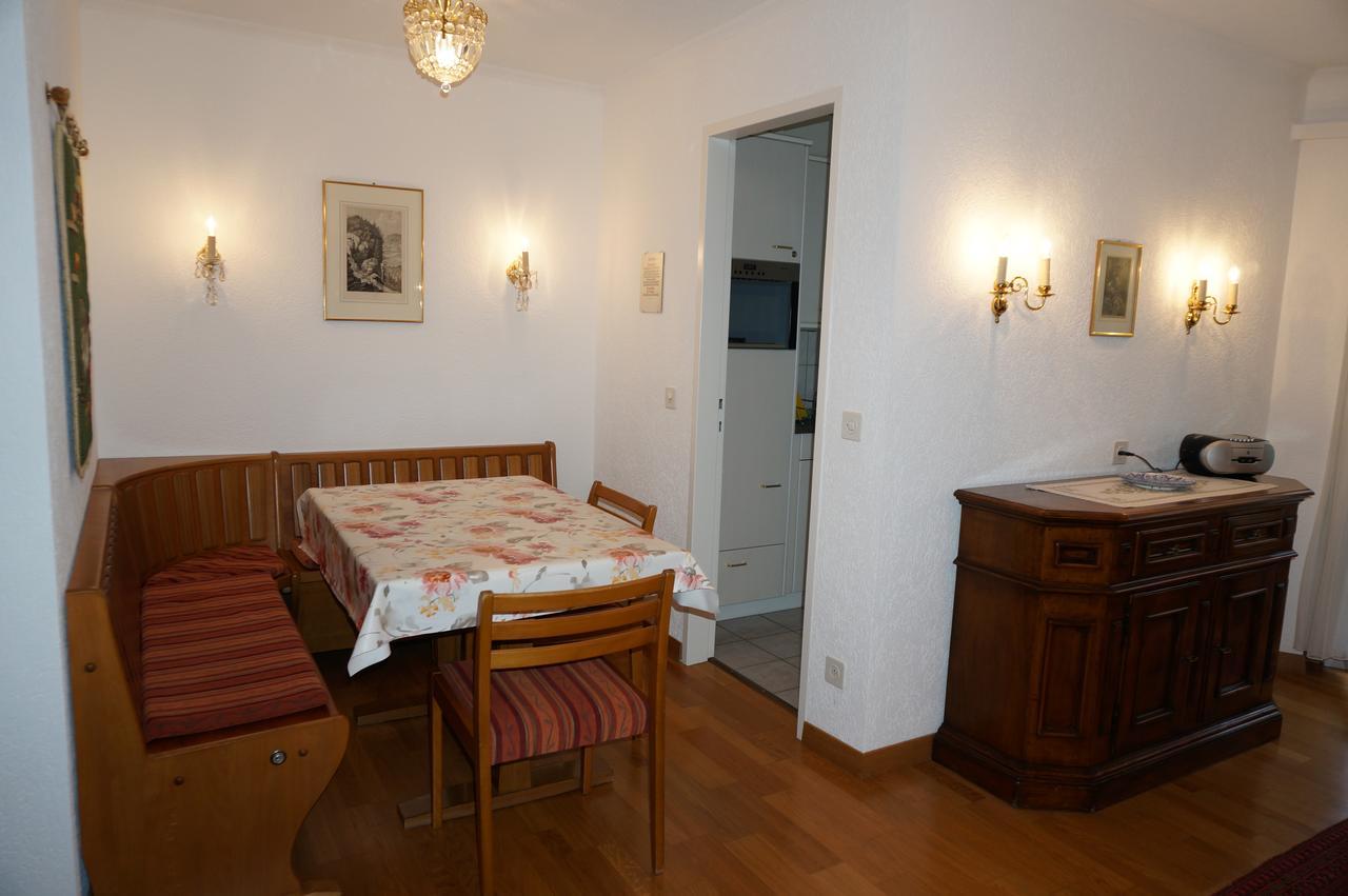 Studio Willimann Haus Dala Im 4 Stock Leukerbad Dış mekan fotoğraf