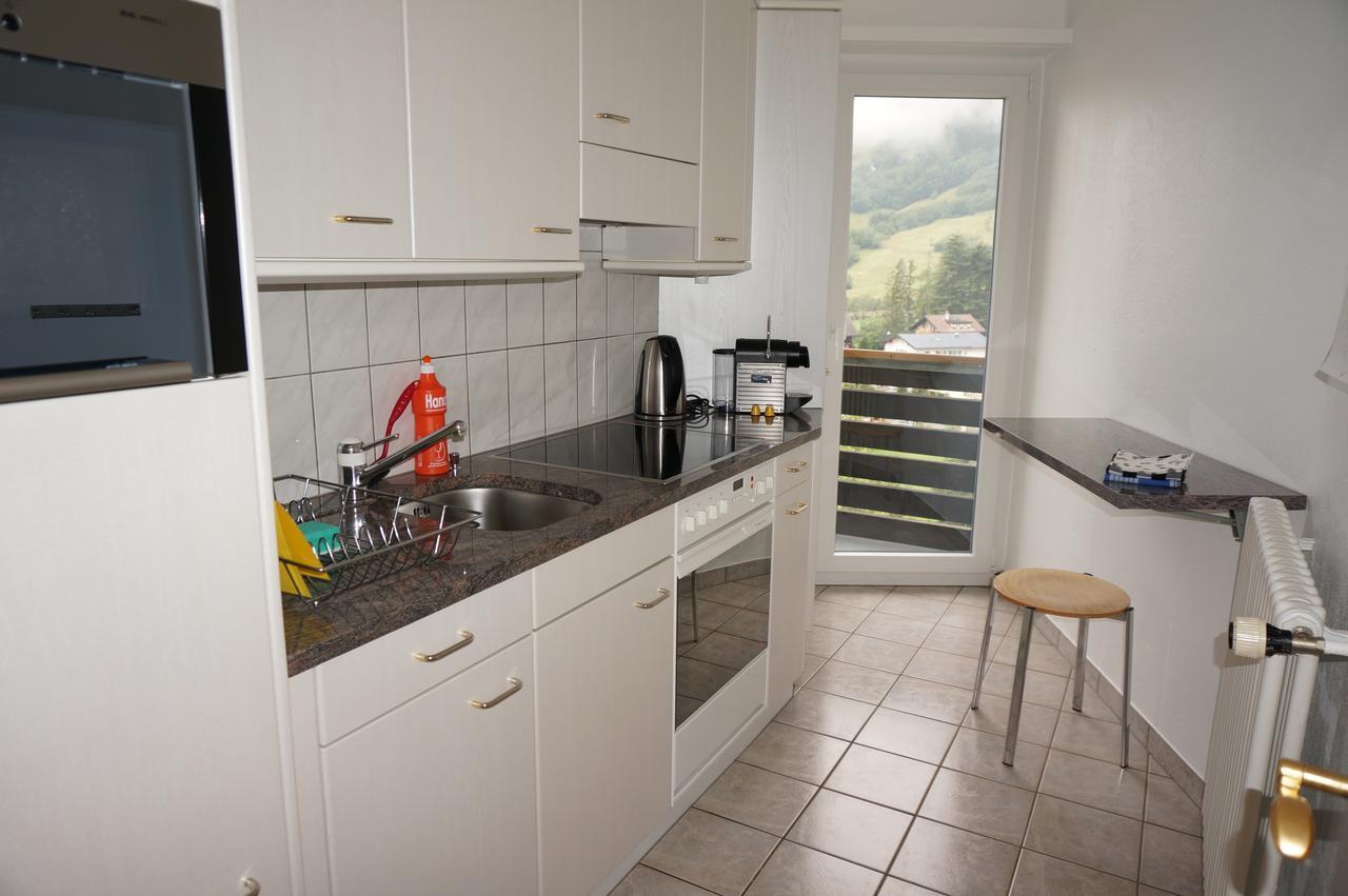Studio Willimann Haus Dala Im 4 Stock Leukerbad Dış mekan fotoğraf