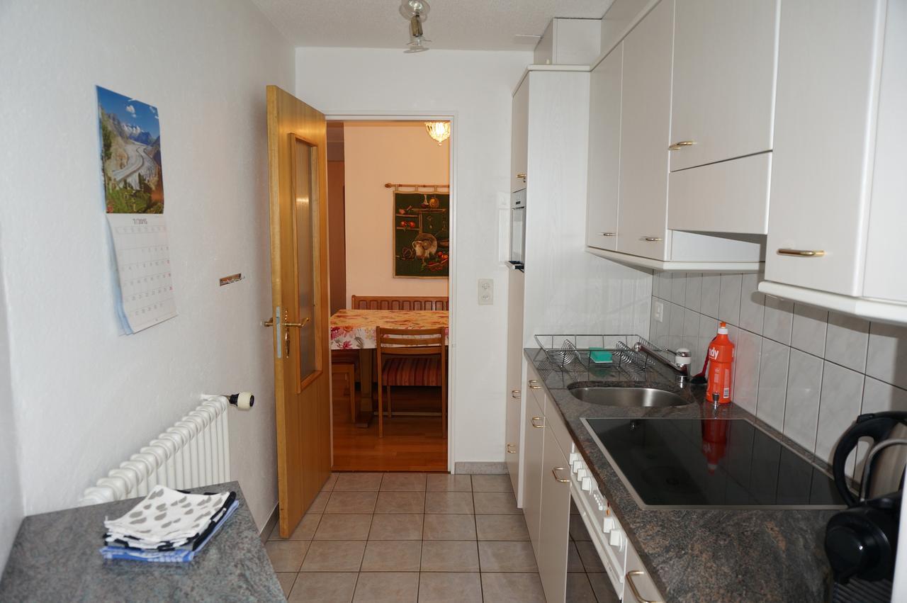 Studio Willimann Haus Dala Im 4 Stock Leukerbad Dış mekan fotoğraf